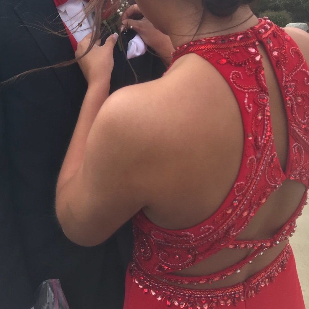 Red Prom Dress - Picture 2 of 2